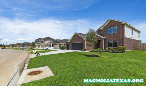 Rumah Baru di Magnolia, TX di Magnolia Ridge